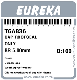 T6A836 - Roofseal Cap -T6A836_Label_T
